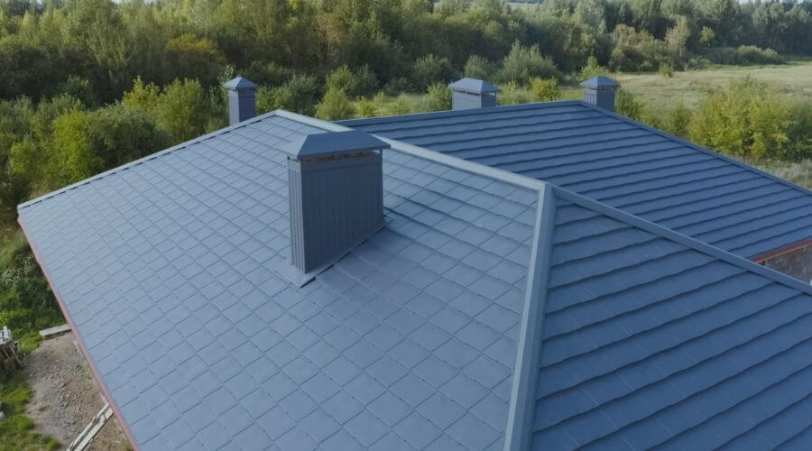 Professional metal roof installation in McGraws, WV